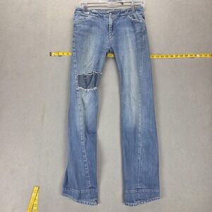Vintage Levis Engineered Jeans Womens 29x34 Blue Twisted One Pocket Zip Fly